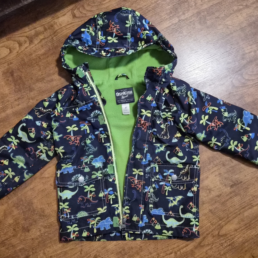 OshKosh B'gosh Toddler Fleece-lined Rain Jacket